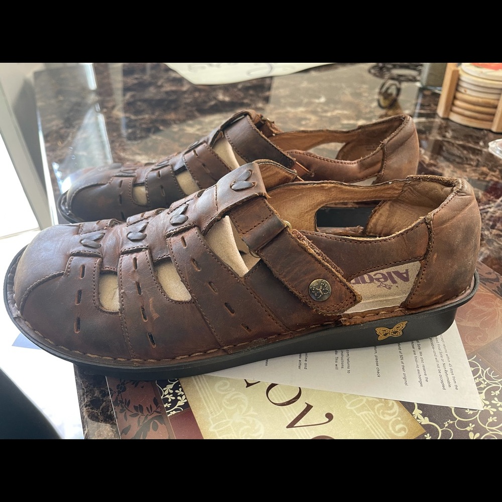 Alegria Fisherman Sandal, Pesca, Sz 41